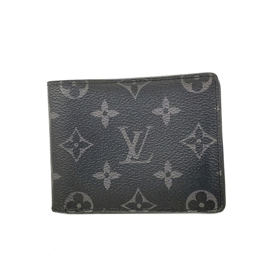 Louis Vuitton Monogram Eclipse Portefeuille Slender Wallet M62294 Black Men's: --- Catalog ---Category: SizeSize (HxWxD): 8.5cm x 11cm x 1.5cm / 3.34'' x 4.33'' x 0.59''Category: DesignType: Bill wallet (bi-fold)Color: BlackGender: MenCategory: GeneralMPN: M62294Brand: Louis Vui