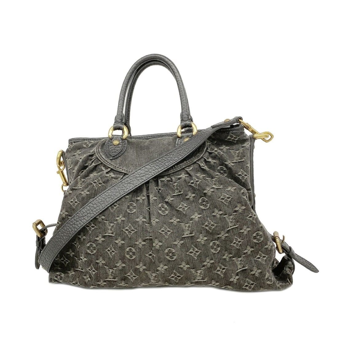 Louis Vuitton Monogram Denim Neo Cavie GM Handbag M95352 Noir 2-way bag for women: --- Catalog ---Category: SizeSize (HxWxD): 32cm x 41cm x 13cm / 12.59'' x 16.14'' x 5.11''Category: DesignType: HandbagColor: NoirGender: WomenCategory: GeneralMPN: M95352Brand: Louis Vuitton--- Item 