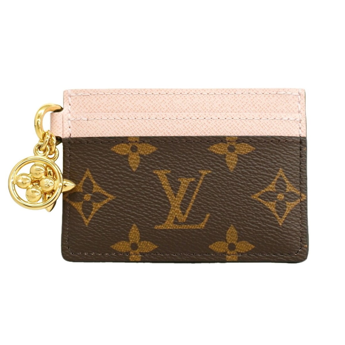 Louis Vuitton Business Card Holder/Card Case, Monogram Portecarte LV Charm, M82739, Brown, Women's: --- Catalog ---Category: DesignType: Card caseColor: BrownGender: WomenCategory: GeneralMPN: M82739Brand: Louis VuittonCategory: Physical PropertiesSize (HxWxD): 7cm x 10cm x 1cm / 2.75'' x 3.93'' x 0