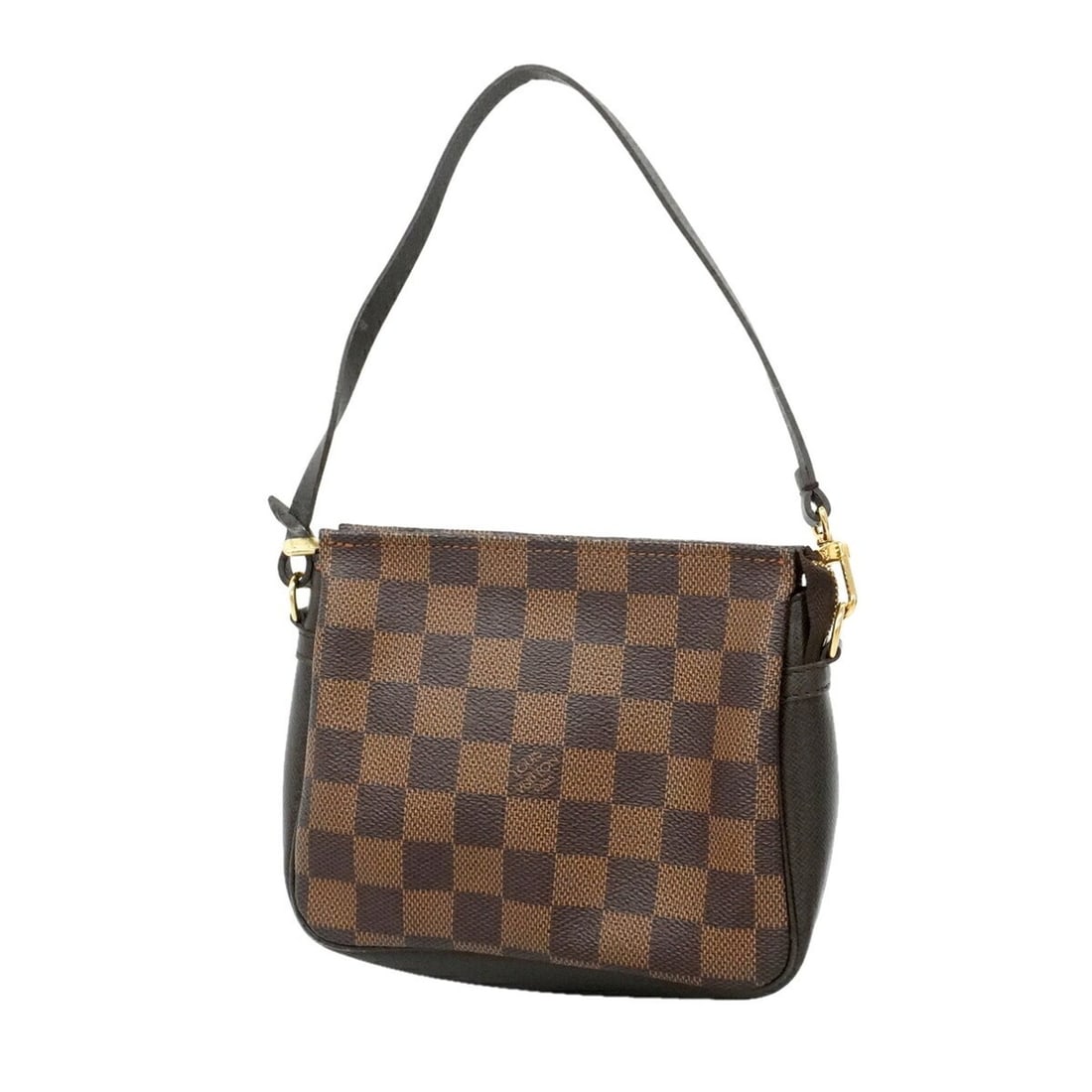 Louis Vuitton Damier Trousse Makeup Bag/Pouch N51982 Ebene (Women's): --- Catalog ---Category: SizeSize (HxWxD): 14cm x 16.5cm x 5cm / 5.51'' x 6.49'' x 1.96''Category: DesignType: PouchColor: EbeneGender: WomenCategory: GeneralMPN: N51982Brand: Louis Vuitton--- Item Li