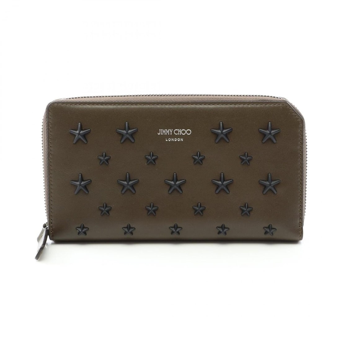 Jimmy Choo Carnaby Star Studded Round Long Wallet, Leather, Men's, Khaki: --- Catalog ---Category: SizeSize (HxWxD): 11cm x 19cm x 2cm / 4.33'' x 7.48'' x 0.78''Category: DesignType: Long wallet (bi-fold)Color: KhakiGender: MenMaterial: Leather Category: GeneralBrand: Jimmy