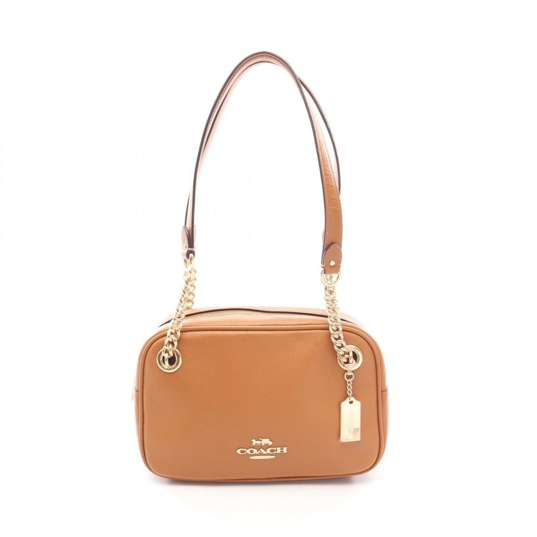 Coach Cammy Shoulder Bag/Handbag, Leather, Women's, Brown (C8150): --- Catalog ---Category: SizeSize (HxWxD): 16cm x 25cm x 7cm / 6.29'' x 9.84'' x 2.75''Category: DesignType: Handbag, Shoulder bagColor: BrownGender: WomenMaterial: Leather Category: GeneralBrand: Coa