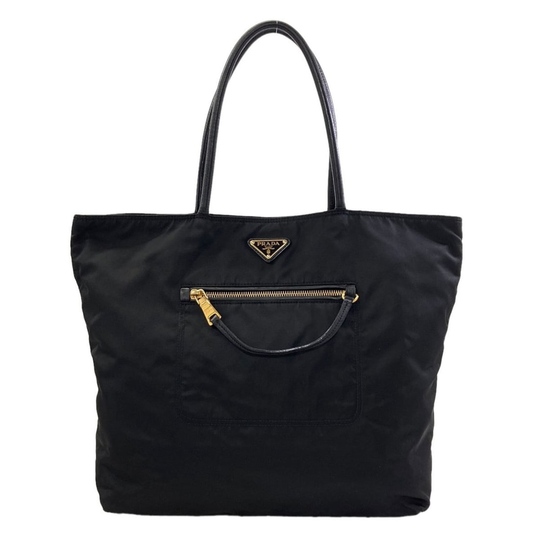 Prada BR4354 Logo Hardware Tote Bag, Nylon Material, Women's PRADA: --- Catalog ---Category: SizeSize (HxWxD): 31cm x 31cm x 13cm / 12.2'' x 12.2'' x 5.11''Category: DesignType: Tote bagColor: BlackGender: WomenMaterial: Nylon Category: GeneralBrand: Prada--- Item Lis