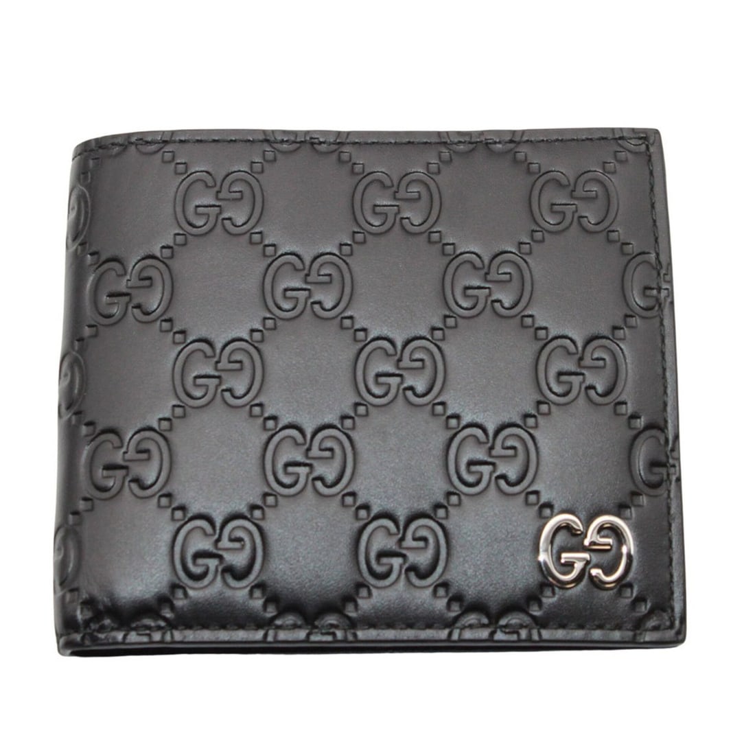 Gucci GUCCI Men's Wallet, Brand Name, Bi-fold Leather, Shima Black, 473922 Leather: --- Catalog ---Category: SizeSize (HxWxD): 10cm x 11cm x 1.5cm / 3.93'' x 4.33'' x 0.59''Category: DesignType: Wallet (bi-fold)Color: BlackGender: MenMaterial: Leather Category: GeneralMPN: 473922Bran