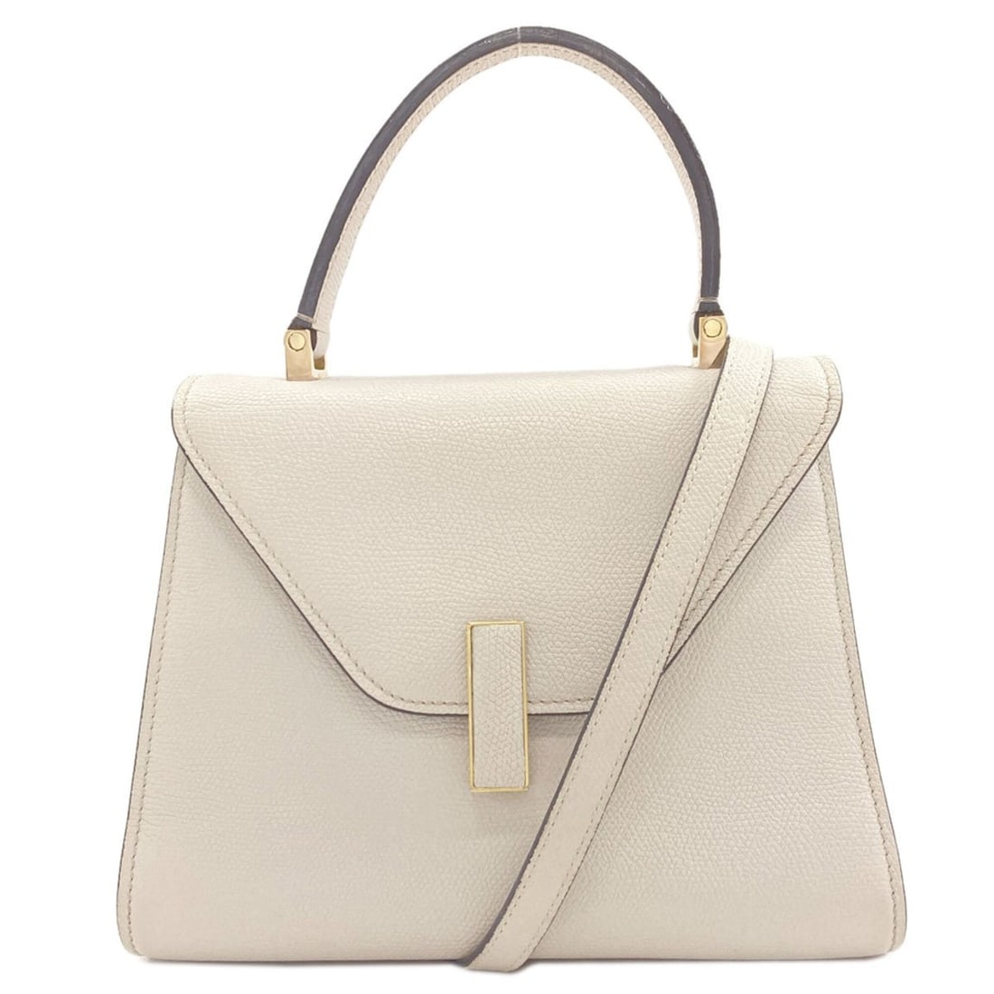 Valextra Iside 2-Way Handbag, Calfskin, Women's: --- Catalog ---Category: SizeSize (HxWxD): 16.5cm x 18.5cm x 10.5cm / 6.49'' x 7.28'' x 4.13''Strap Length: 114.5cm - 124.5cm / 45.07'' - 49.01''Handle Length: 22cm / 8.66''Category: DesignType: Handb