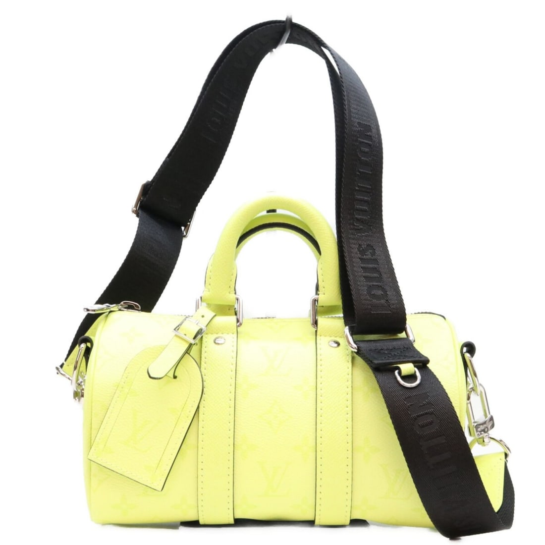 LOUIS VUITTON M14078 Taigarama Keepall Bandoulière 25 Shoulder Bag, Yellow, Silver Hardware, Men's: --- Catalog ---Category: SizeSize (HxWxD): 14.5cm x 25cm x 11cm / 5.7'' x 9.84'' x 4.33''Category: DesignType: Shoulder bagColor: YellowGender: MenMaterial: Taigarama Hardware Color: SilverCategory: G