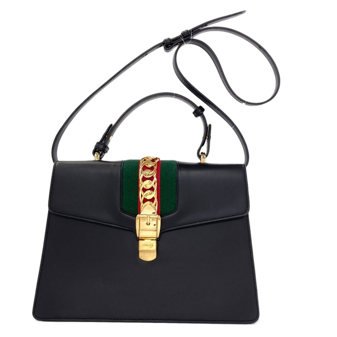 Gucci 431665 Sylvie 2-Way Handbag Leather Women's GUCCI (1 of 14)