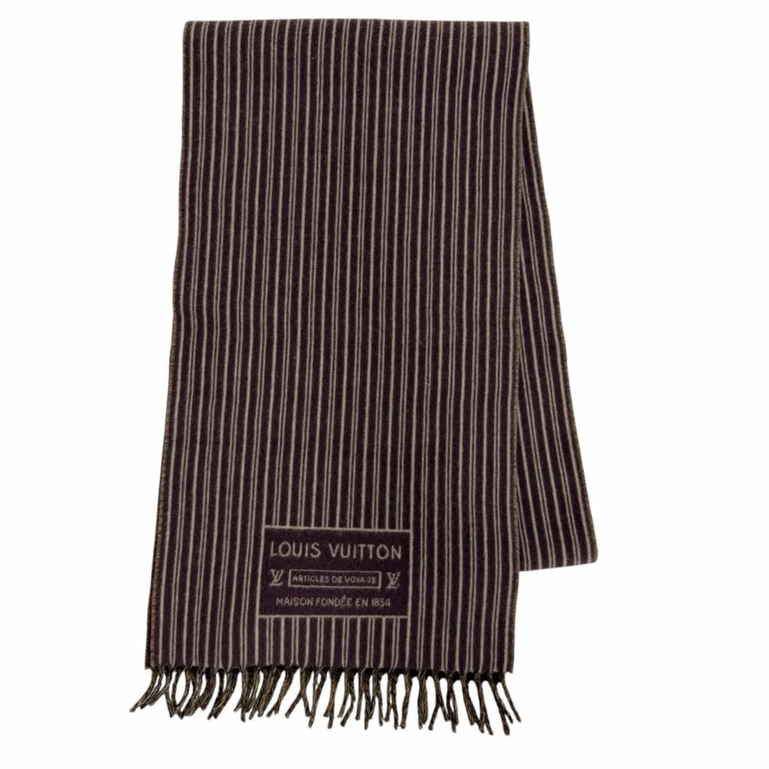 LOUIS VUITTON (Louis Vuitton) 2025 model M96732 My Neverfull Wool Cashmere Blend Monogram Fringe (1 of 16)