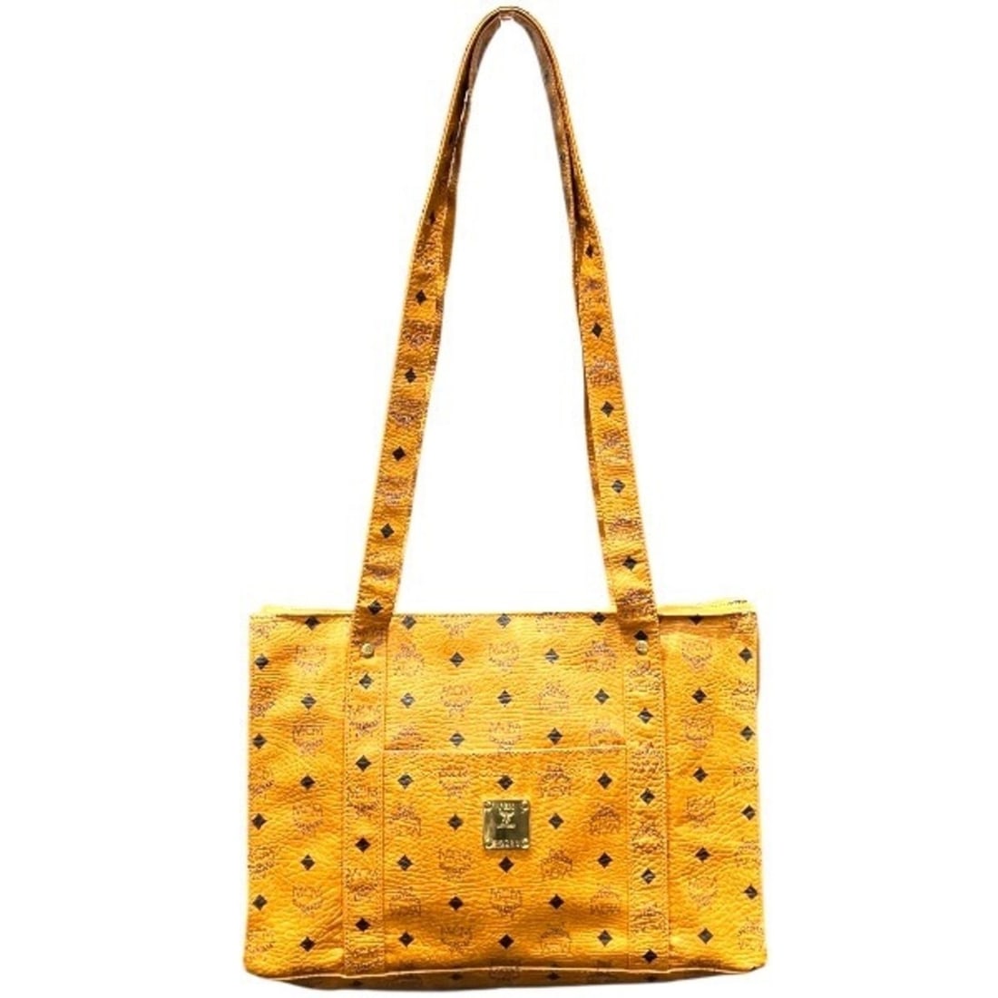 MCM Visetos Monogram Tote Bag (Unisex): --- Catalog ---Category: SizeSize (HxWxD): 27cm x 38cm x 14cm / 10.62'' x 14.96'' x 5.51''Category: DesignType: Tote bagColor: CamelGender: Men,WomenMaterial: Leather Category: GeneralBrand: MCM--- It