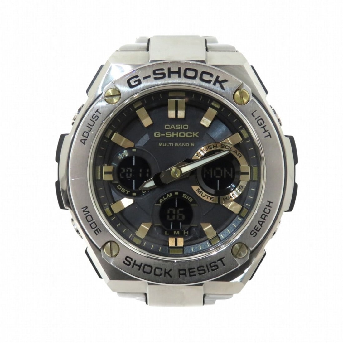 Casio CASIO Watch Stainless Steel Resin Solar Black Dial GST-W110D-1A9JF: --- Catalog ---Category: SizeWrist Size: 17cm / 6.69''Case Diameter: 53mm / 2.09''Category: DesignType: WristwatchGender: Men,WomenColor (Dial): BlackMaterial (Case): Stainless steelCategory: GeneralM