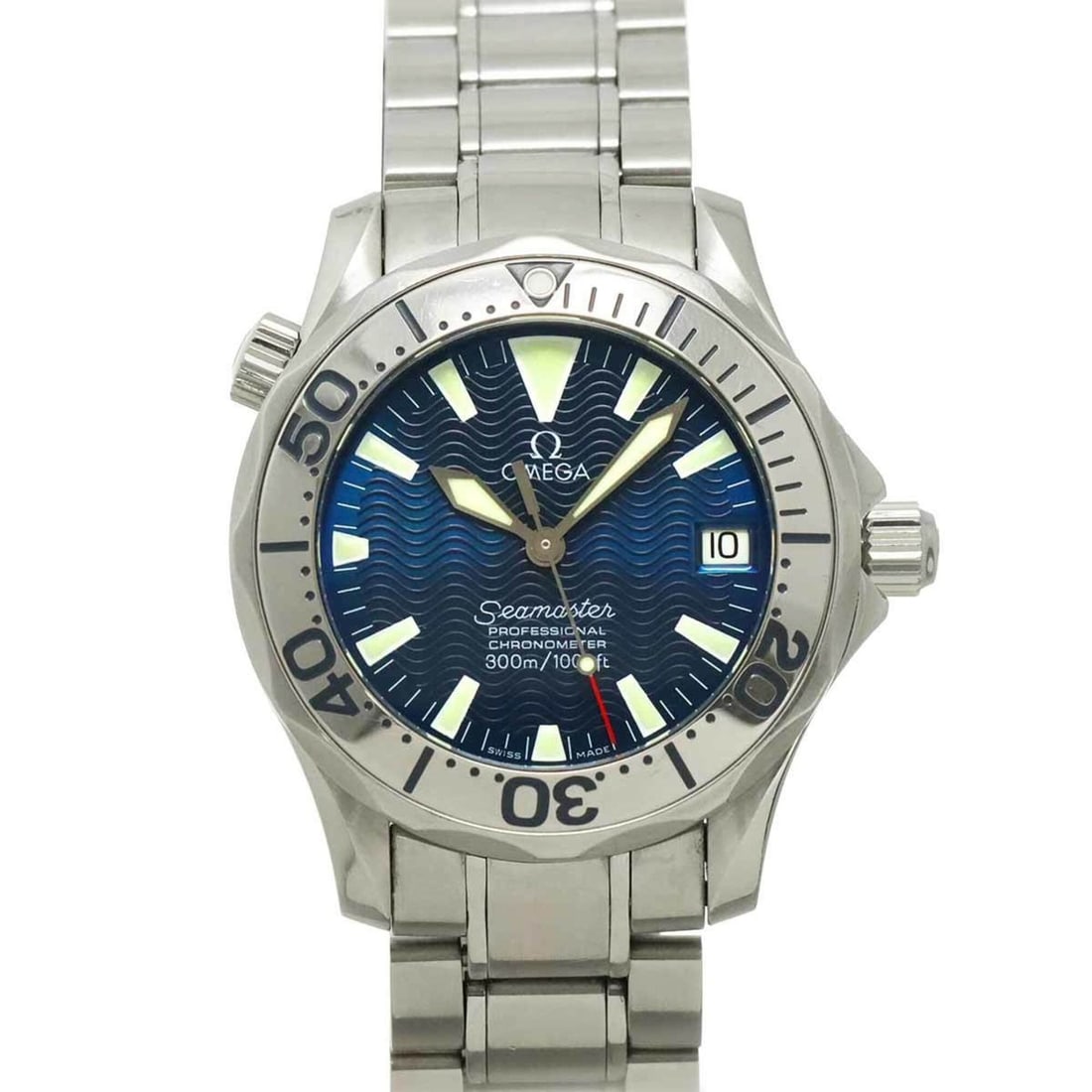 Omega Seamaster Professional 300 2253 80 Boys' Watch, Date, Blue, Automatic Movement: --- Catalog ---Category: SizeWrist Size: 15.5cm / 6.1''Case Diameter: 36mm / 1.42''Category: DesignType: WristwatchGender: MenColor (Dial): BlueMaterial (Band): Stainless steelMaterial (Case): Stainle
