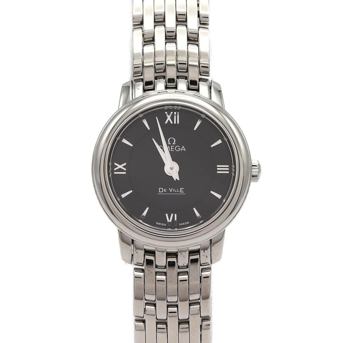 Omega De Ville Prestige 424.10.24.60.01.001 Stainless Steel Quartz Watch (1 of 8)