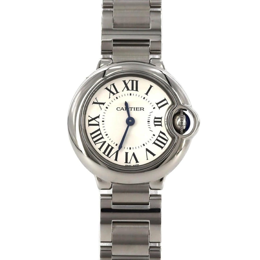 Cartier Ballon Bleu SM W69010Z4 SS Quartz Watch (1 of 8)