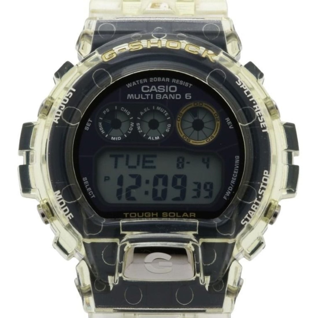 CASIO G-SHOCK Irukuji 25th Anniversary Model Love The Sea And Earth GW-6903K-7JR Black Clear: --- Catalog ---Category: SizeWrist Size: 22.5cm / 8.85''Case Diameter: 49.8mm / 1.96''Category: DesignType: WristwatchGender: MenColor (Dial): BlackMaterial (Case): Stainless steelCategory: GeneralMPN