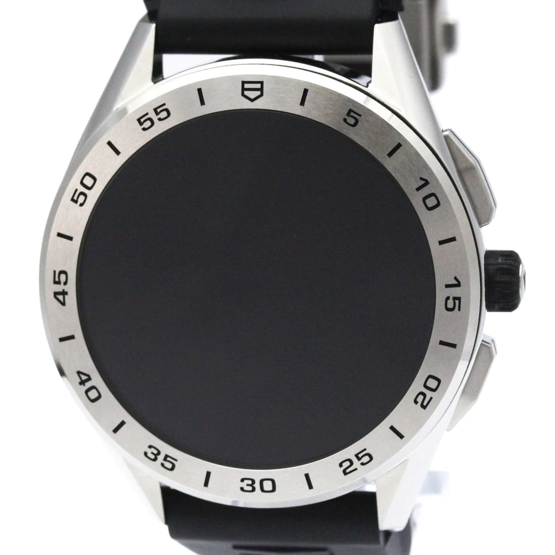 TAG HEUER Connected Steel Rubber Quartz Mens Watch SBG8A12 Polished: --- Catalog ---Category: SizeCase Diameter: 45mm / 1.77''Category: DesignType: WristwatchStyle: SportGender: MenMaterial (Band): RubberMaterial (Case): Stainless steelCategory: GeneralLine: ConnectedB