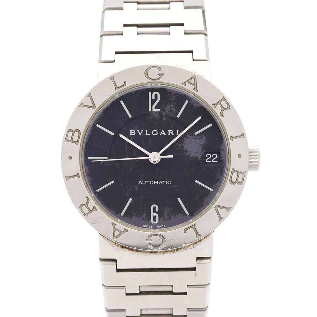 Bulgari BB33SSAUTO BB33SSD AT SS Automatic Watch: --- Catalog ---Category: SizeWrist Size: 16.5cm / 6.49''Case Diameter: 33mm / 1.3''Category: DesignType: WristwatchGender: Women,MenColor (Dial): BlackMaterial (Band): Stainless steelMaterial (Case): 