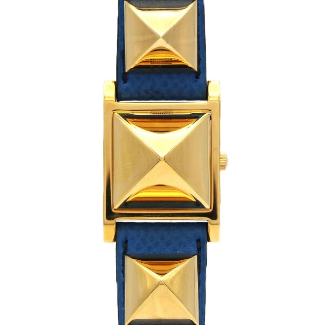 Hermes Medor GP Quartz Watch: --- Catalog ---Category: SizeCase Diameter: 23mm / 0.91''Category: DesignType: WristwatchGender: WomenColor (Dial): WhiteMaterial (Case): Gold platedCategory: GeneralBrand: HermesCategory: MovementMov