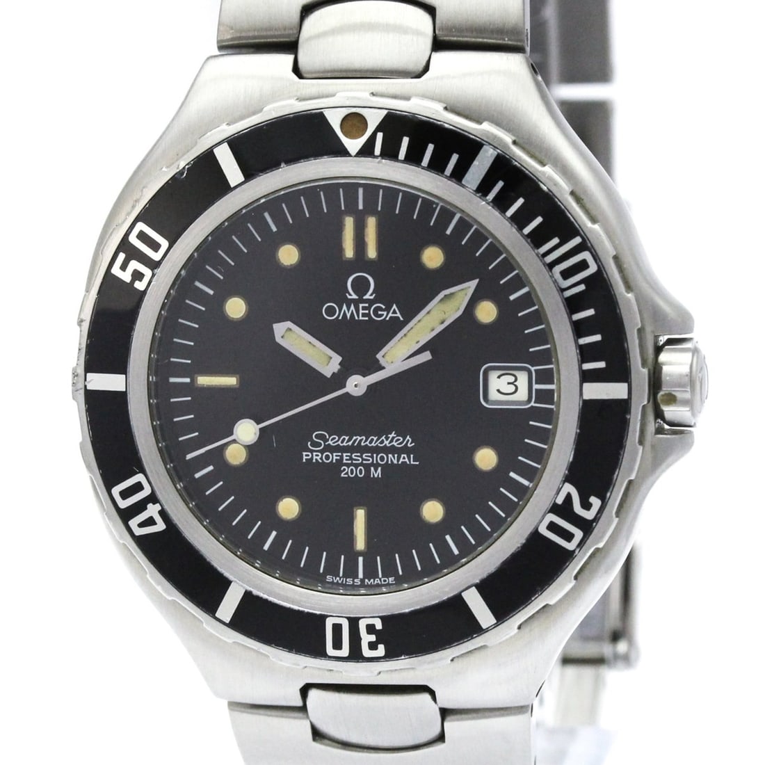 OMEGA Seamaster Professional 18K Gold Steel Watch 396.1042: --- Catalog ---Category: SizeCase Diameter: 36mm / 1.42''Category: DesignType: WristwatchStyle: SportGender: MenColor (Dial): BlackMaterial (Band): Stainless steelMaterial (Case): Stainless steelCateg