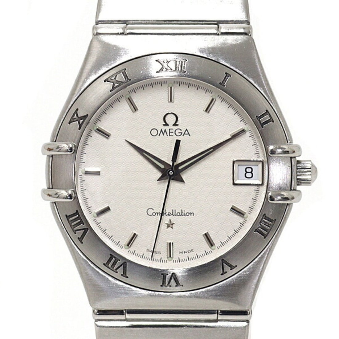 Omega Constellation Men's Watch, Stainless Steel, 1512.30, Silver Dial, Quartz Movement,: --- Catalog ---Category: SizeWrist Size: 18cm / 7.08''Case Diameter: 33.3mm / 1.31''Category: DesignType: WristwatchGender: MenColor (Dial): SilverMaterial (Band): Stainless steelMaterial (Case): Stai