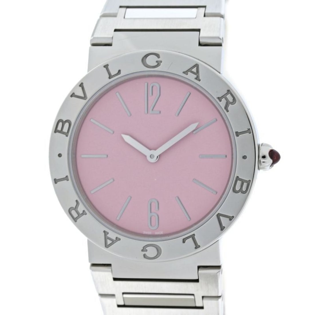 BVLGARI Bulgari Limited Edition of 350 Pieces Worldwide BBL33C2S 12 SE520 BB33S 103711 Watch for: --- Catalog ---Category: SizeWrist Size: 17.5cm / 6.88''Case Diameter: 33mm / 1.3''Category: DesignType: WristwatchGender: Men,WomenColor (Dial): PinkMaterial (Band): Stainless steelMaterial (Case): S