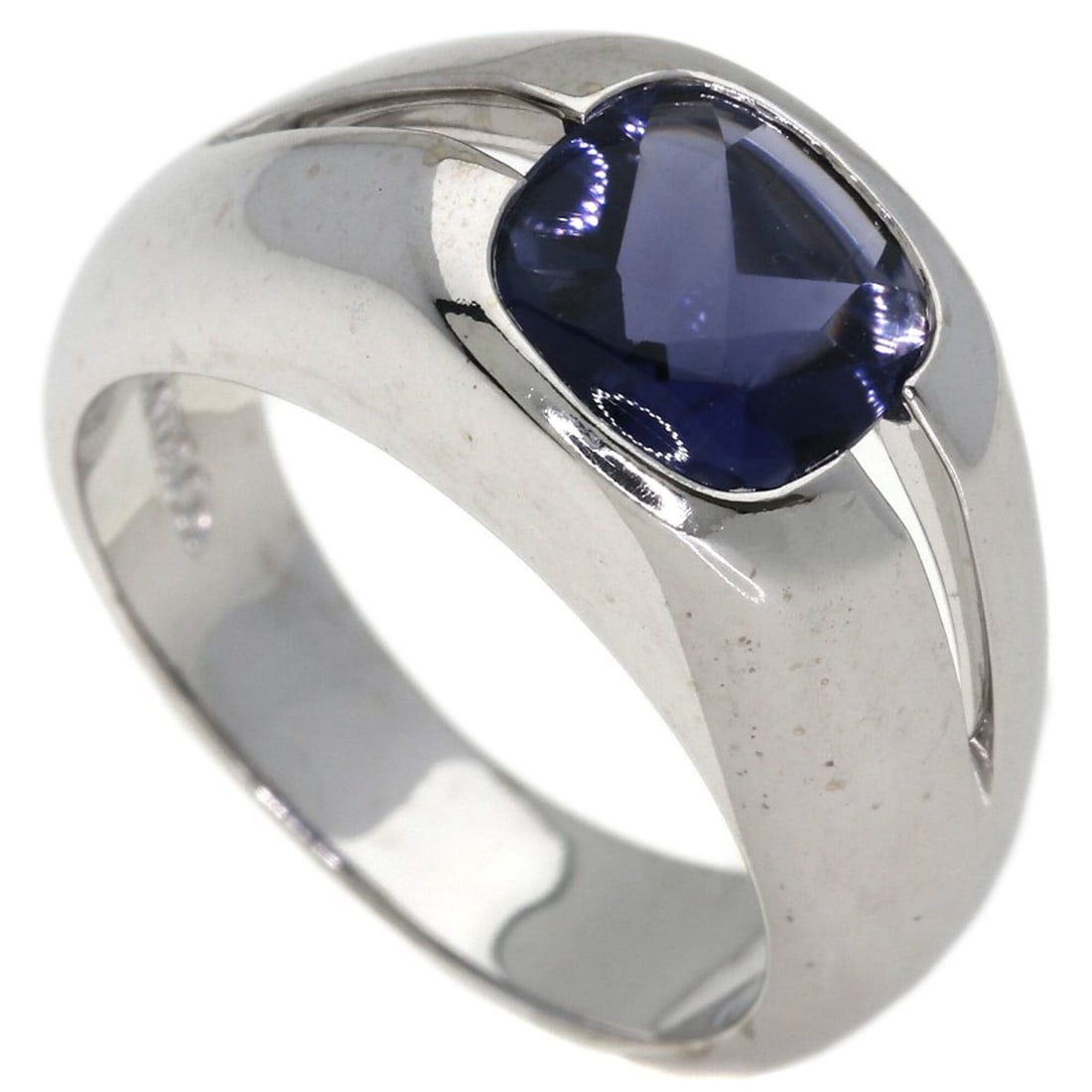 Tiffany & Co. Iolite Ring, 18K White Gold, Women's.: --- Catalog ---Category: SizeJP Size: 13.5US Size: 6.5Category: DesignType: Band ringGender: WomenMaterial: White gold (18K)Category: GeneralBrand: Tiffany--- Item List ---Section: ConditionRanking: R