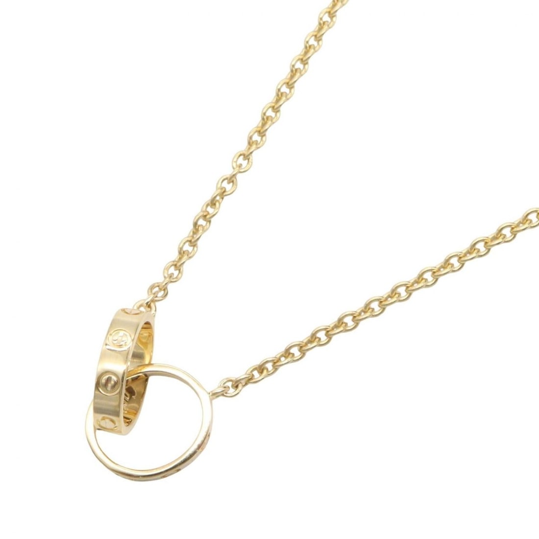 Cartier Baby Love Necklace, 18K (Yellow Gold), Women's, Gold Tone, B7212400: --- Catalog ---Category: SizePendant Size: 2mm x 20mm / 0.07'' x 0.78''Neck Circumference: 44 cm / 17.32''Category: DesignColor: GoldGender: WomenMaterial: Yellow gold (18K)Necklace Type: NecklaceCate