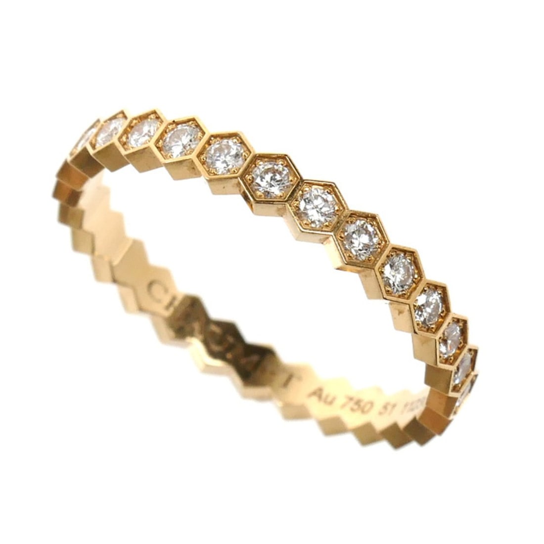 Chaumet 18KPG Pink Gold "Be My Love" Diamond Ring (081935) - 51mm Diamond, 1.6g Women's: --- Catalog ---Category: SizeUS Size: 6Brand Size: 51Category: DesignType: Band ringStone: DiamondGender: WomenMaterial: Pink gold (18K)Category: GeneralMPN: 081935Brand: ChaumetCountry of Origin: Fra