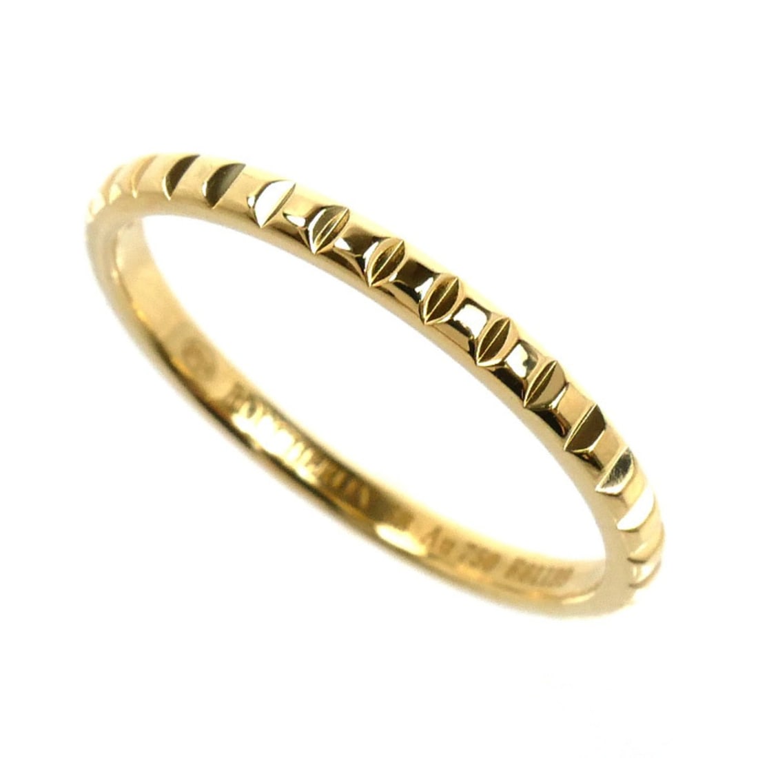Boucheron 18K Yellow Gold Clou de Paris Ring JAL01165 58 2.3g Men's: --- Catalog ---Category: SizeUS Size: 9Brand Size: 58Category: DesignType: Band ringGender: MenMaterial: Yellow gold (18K)Category: GeneralMPN: JAL01165Brand: BoucheronCountry of Origin: France--- Ite