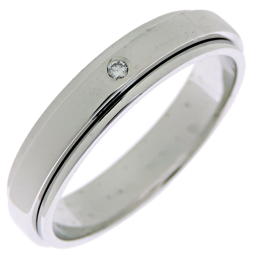 Piaget Possession 1P Diamond Ring #62, Women's/Men's, 750 White Gold, 2 (1 of 7)