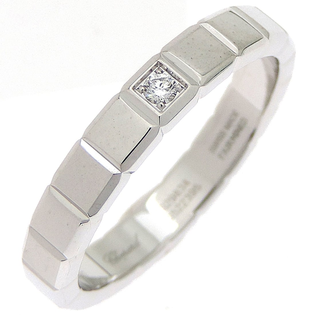 Chopard Ice Cube Medium Women's Ring 829834 750 White Gold 2: --- Catalog ---Category: SizeJP Size: 21.5US Size: 10Category: DesignType: Band ringGender: WomenMaterial: White gold (18K)Category: GeneralMPN: 829834Brand: Chopard--- Item List ---Section: Condition