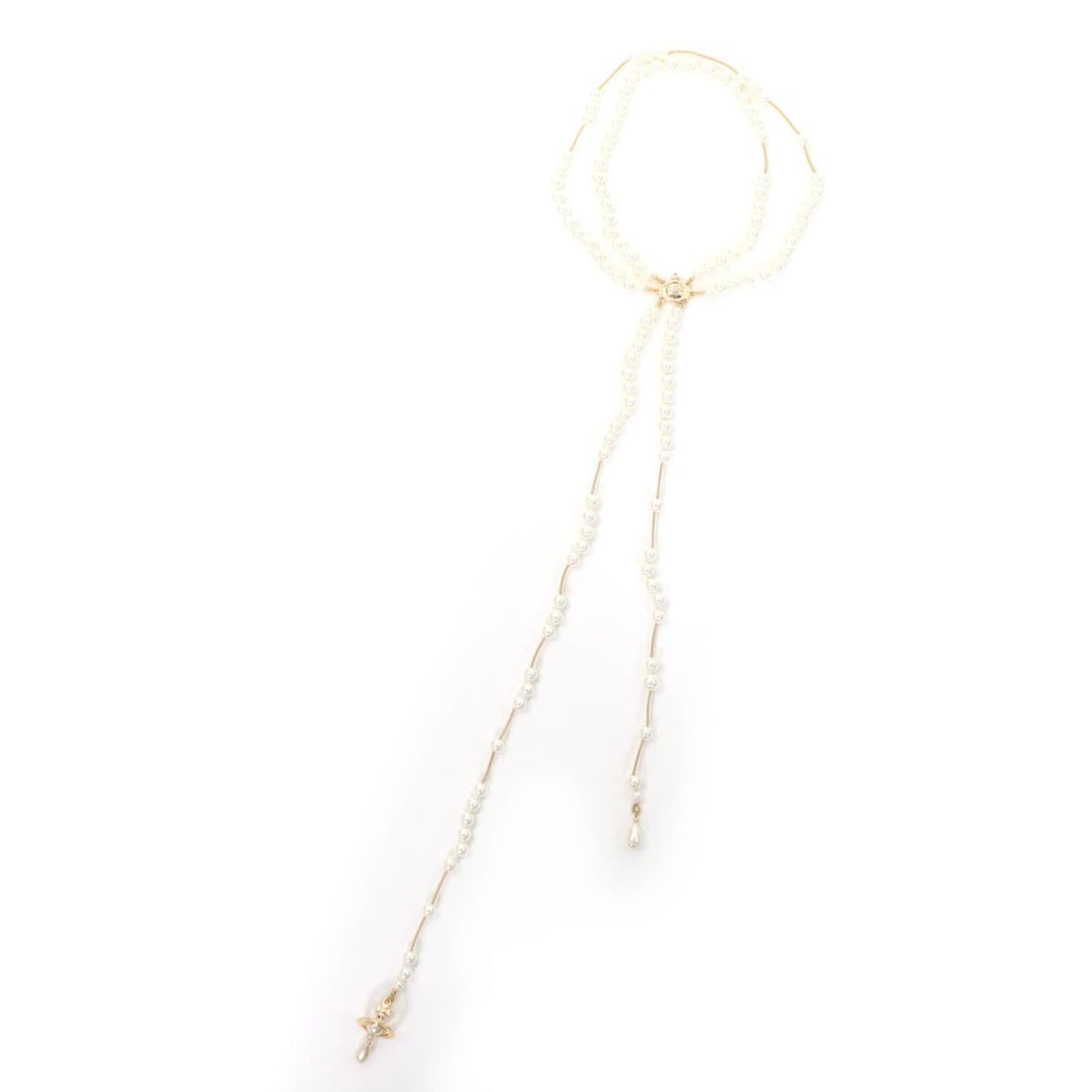 Vivienne Westwood Broken Pearl Choker Rhinestone Faux Necklace Gold Women's with Box: --- Catalog ---Category: SizePendant Size: 45mm x 23mm / 1.77'' x 0.9''Neck Circumference: 66 cm / 25.98''Category: DesignColor: GoldGender: WomenNecklace Type: NecklaceCategory: GeneralBrand: Vivienn