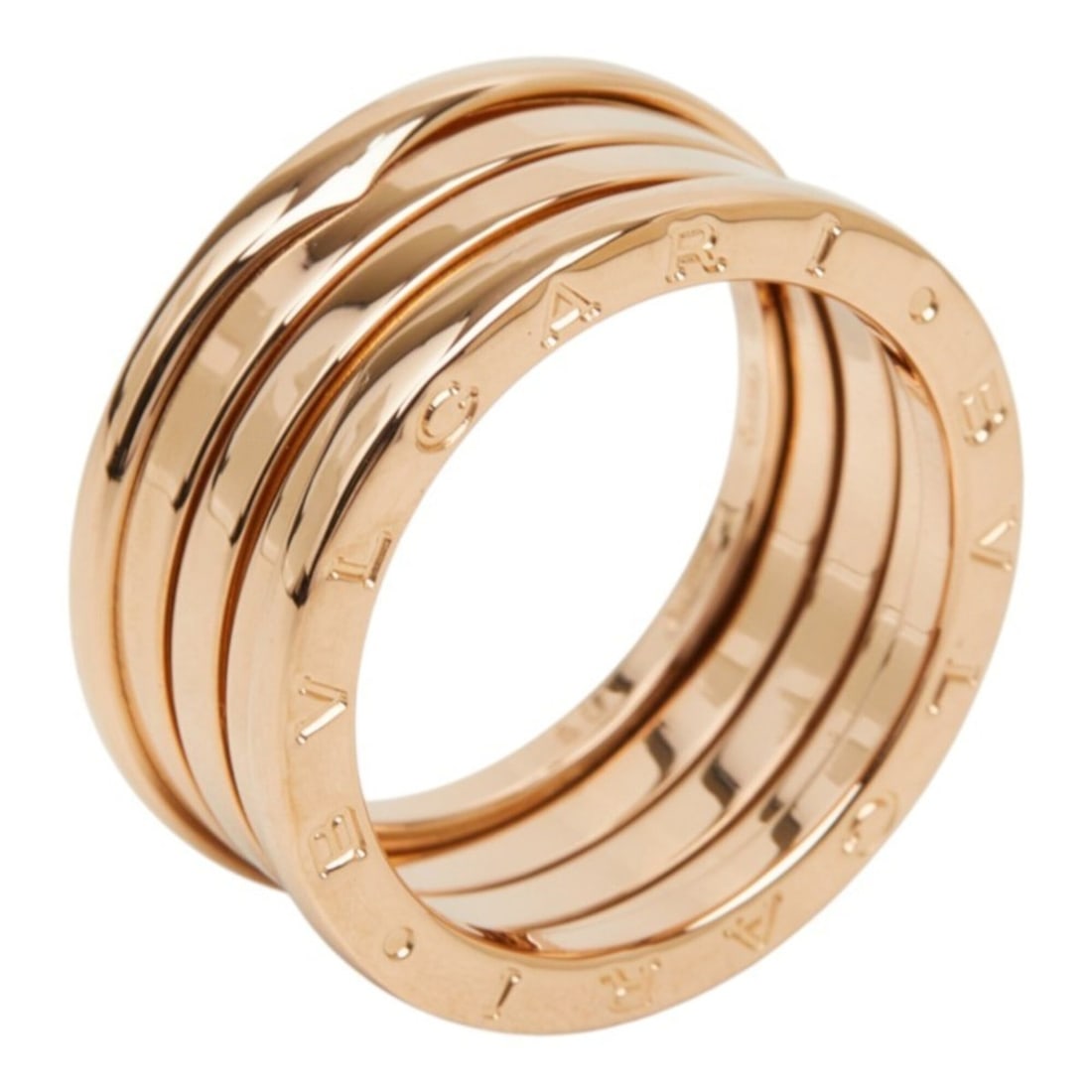 Bulgari Pink Gold 18KPG B-ZERO1 4-Band Ring, Size #60, Men's BVLGARI 1: --- Catalog ---Category: SizeJP Size: 19US Size: 9.5Category: DesignType: Band ringColor: Pink goldGender: MenMaterial: Pink gold (18K)Category: GeneralBrand: Bvlgari--- Item List ---Section: Conditio