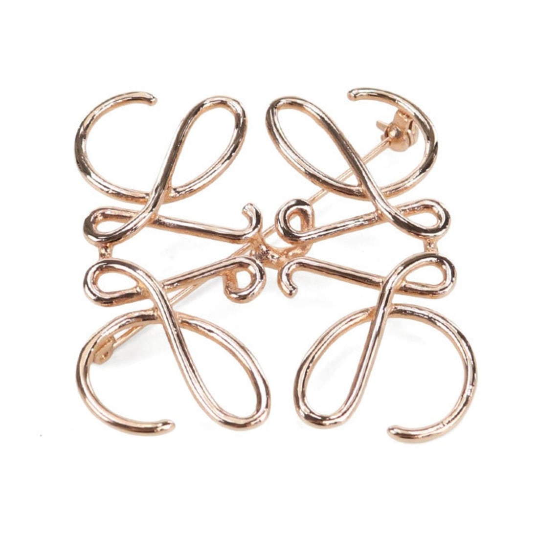 LOEWE Brooch 111.27.027 Anagram Women's Gold: --- Catalog ---Category: SizeSize (HxWxD): 5.3cm x 5.3cm / 2.08'' x 2.08''Category: DesignType: BroochColor: GoldGender: WomenMaterial: MetalCategory: GeneralMPN: 111.27.027Brand: Loewe--- Item List