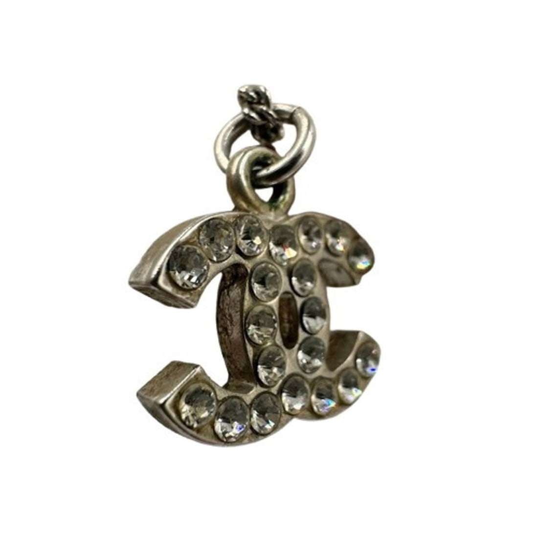 CHANEL Rhinestone Necklace 05V - 5