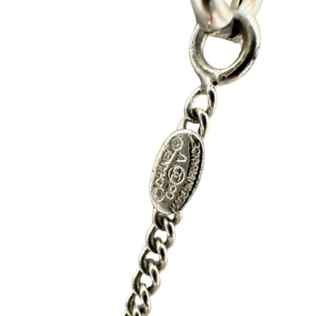 CHANEL Rhinestone Necklace 05V - 7