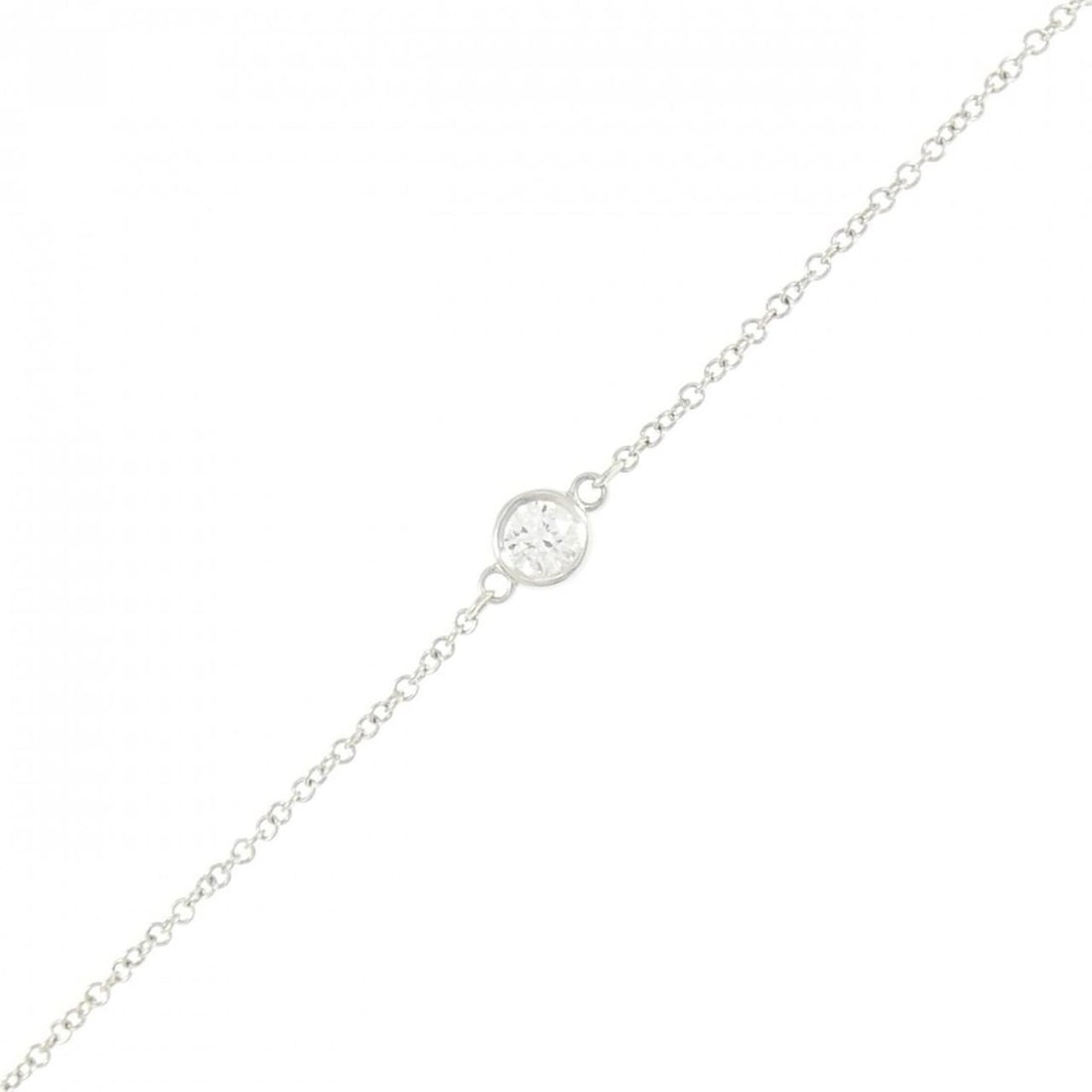 Tiffany & Co. By the Yard Bracelet: --- Catalog ---Category: SizeLength: 17cm / 6.69''Category: DesignType: Charm braceletGender: WomenMaterial: Platinum 950Category: GeneralMPN: 60148508Brand: Tiffany--- Item List ---Section: Condition