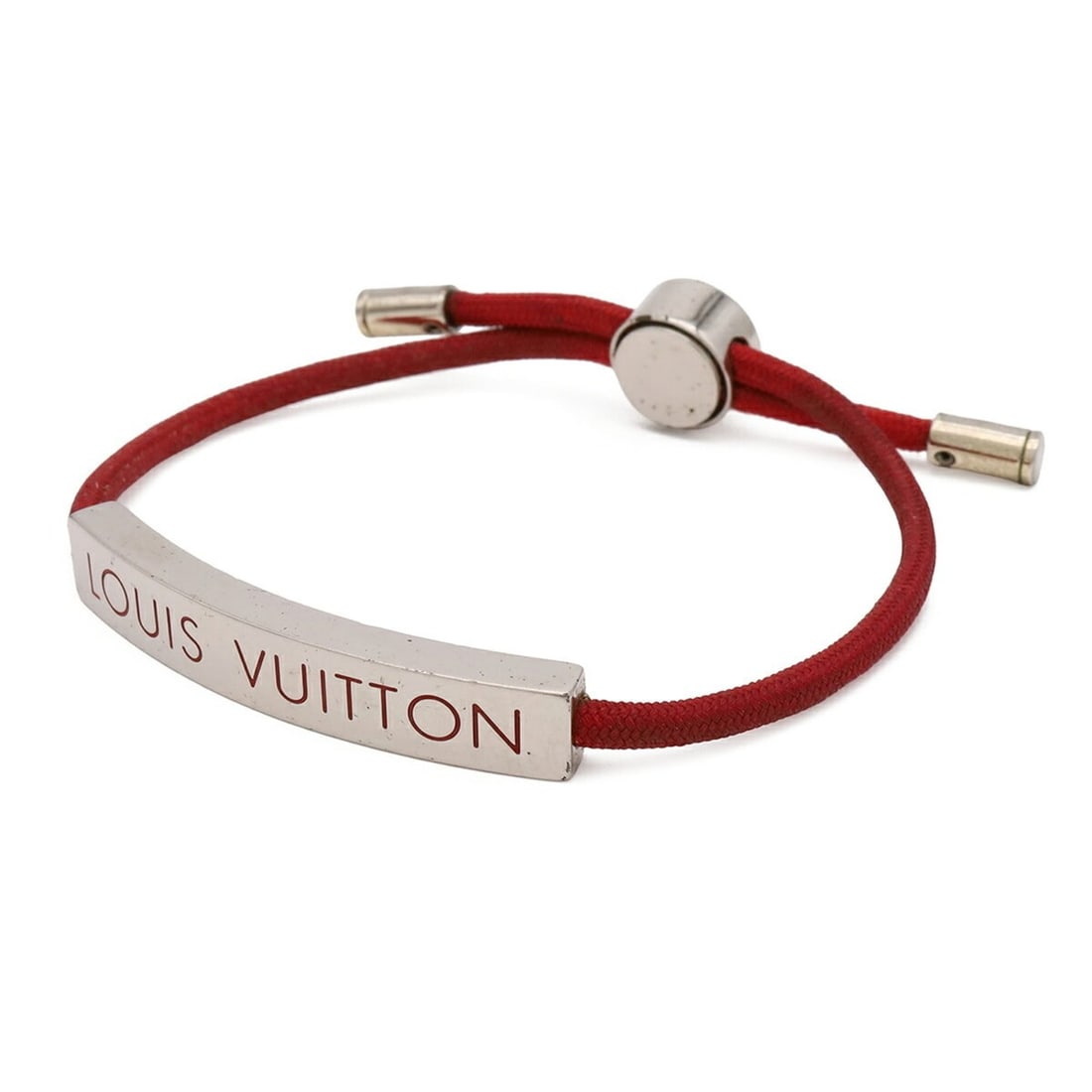 LOUIS VUITTON Louis Vuitton Bracelet LV Space Plate Metal Rouge Red M67418: --- Catalog ---Category: SizeLength: 24.5cm / 9.64''Category: DesignType: Charm braceletColor: RougeGender: WomenMaterial: MetalCategory: GeneralBrand: Louis Vuitton--- Item List ---Section: Condition
