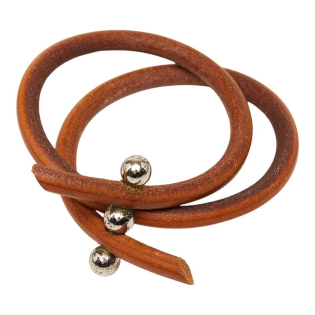 Hermes Roulette Hill Bracelet, Brown Leather, Women's: --- Catalog ---Category: SizeLength: 16cm / 6.29''Category: DesignType: Charm braceletColor: BrownGender: WomenMaterial: LeatherCategory: GeneralBrand: Hermes--- Item List ---Section: ConditionRanking