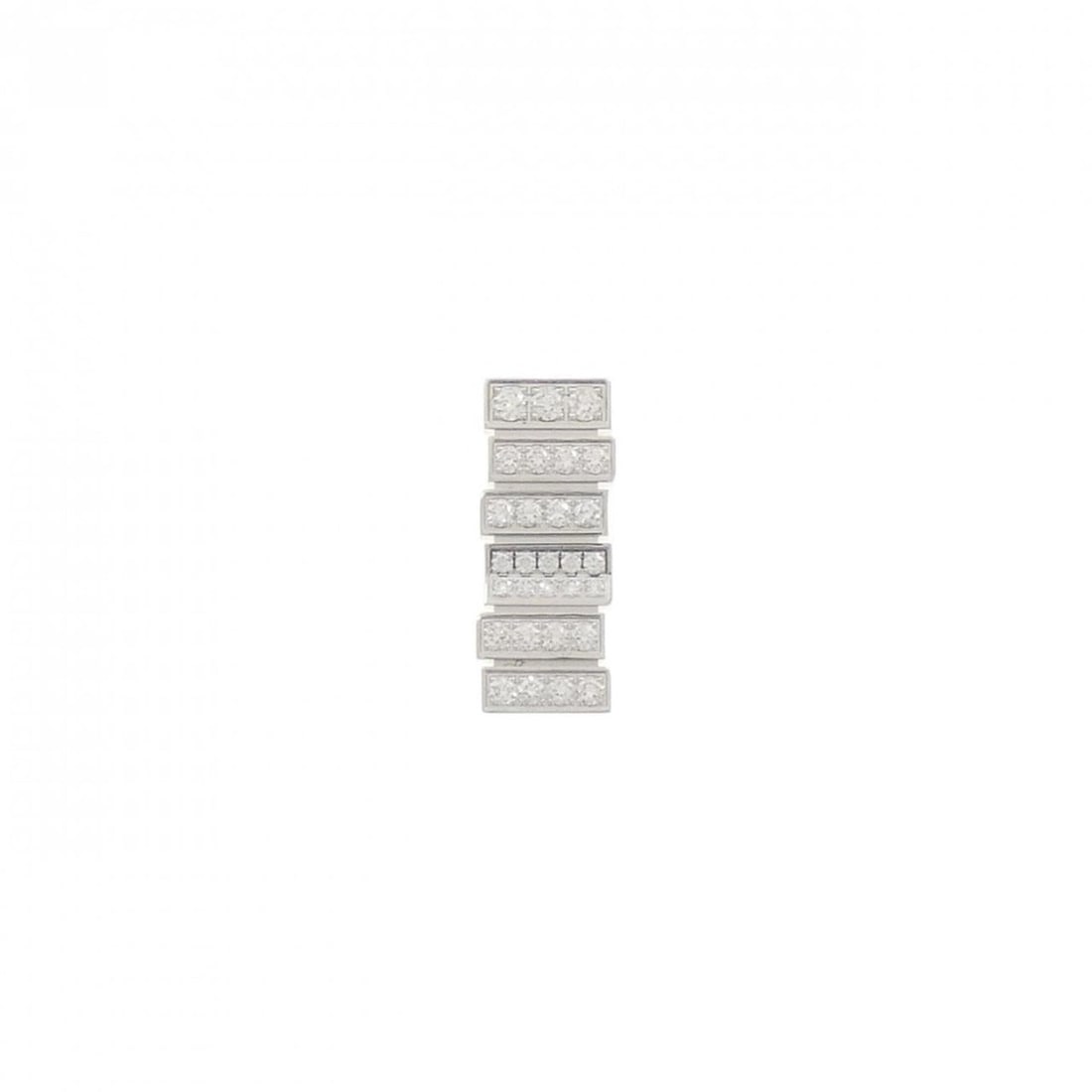 Christian Dior Gem Earring (Single Earring): --- Catalog ---Category: SizeSize (HxWxD): 14.40mm x 5.80mm / 0.57'' x 0.23''Category: DesignType: Stud earringsColor: WhiteGender: WomenMaterial: White gold (18K)Single earring: YesCategory: GeneralB