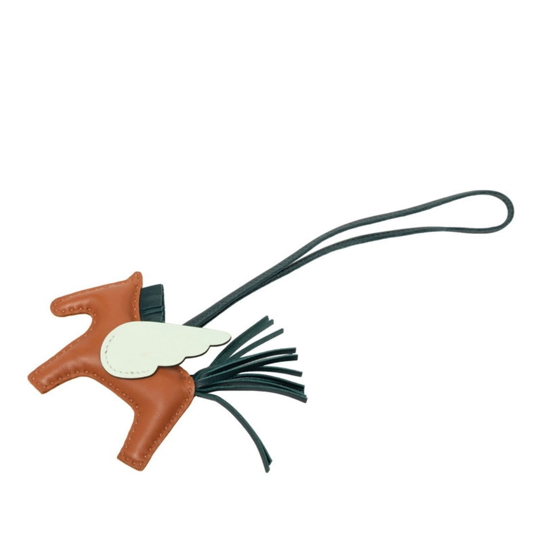 Hermes Rodeo Pegasus PM Accessory Bag Charm Brown Green Agneau Milo Women's HERMES: --- Catalog ---Category: SizeSize (HxWxD): 75.00mm x 85.00mm / 2.95'' x 3.35''Category: DesignType: Handbag charmColor: Brown, GreenGender: WomenMaterial: Agneau MiloCategory: GeneralBrand: Hermes---