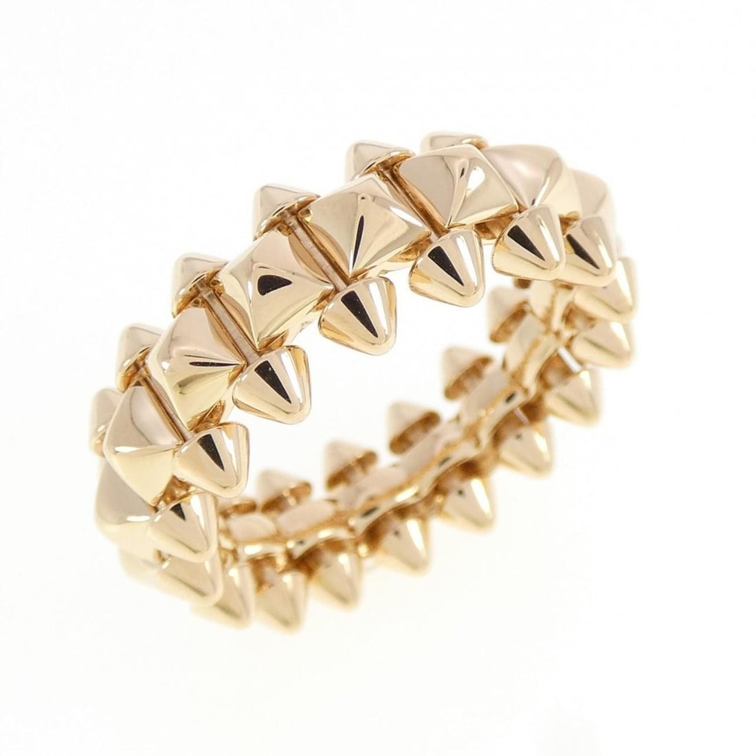 Cartier Clash Medium Ring: --- Catalog ---Category: SizeJP Size: 11US Size: 6Category: DesignType: Band ringGender: WomenMaterial: Pink gold (18K)Category: GeneralLine: CrashBrand: Cartier--- Item List ---Section: