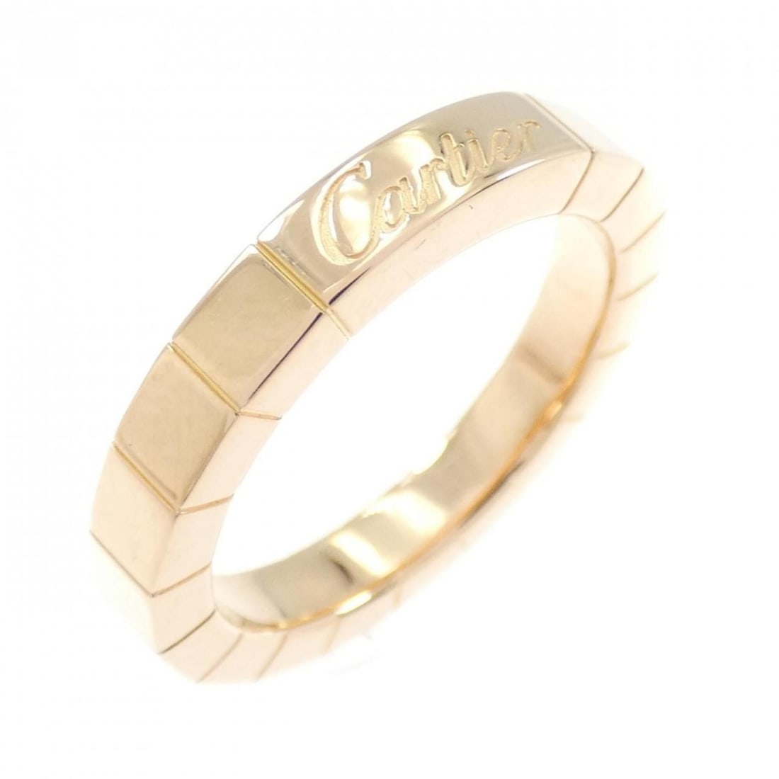 Cartier Lanieres Ring: --- Catalog ---Category: SizeJP Size: 8US Size: 4.5Category: DesignType: Band ringGender: WomenMaterial: Pink gold (18K)Category: GeneralLine: LanieresBrand: Cartier--- Item List ---Section:
