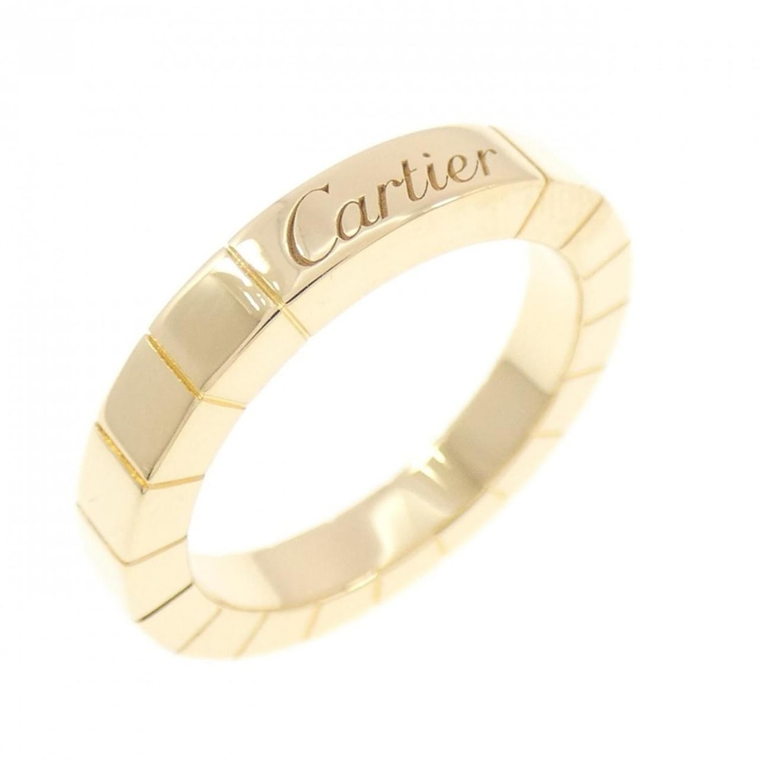 Cartier Lanieres Ring: --- Catalog ---Category: SizeJP Size: 7US Size: 4Category: DesignType: Band ringGender: WomenMaterial: Yellow gold (18K)Category: GeneralLine: LanieresBrand: Cartier--- Item List ---Section: