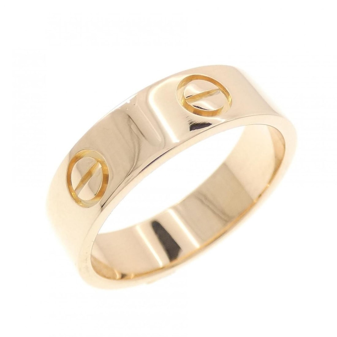 Cartier Love Ring: --- Catalog ---Category: SizeJP Size: 15US Size: 7.5Category: DesignType: Band ringGender: Women,MenMaterial: Pink gold (18K)Category: GeneralLine: LoveBrand: Cartier--- Item List ---Section: