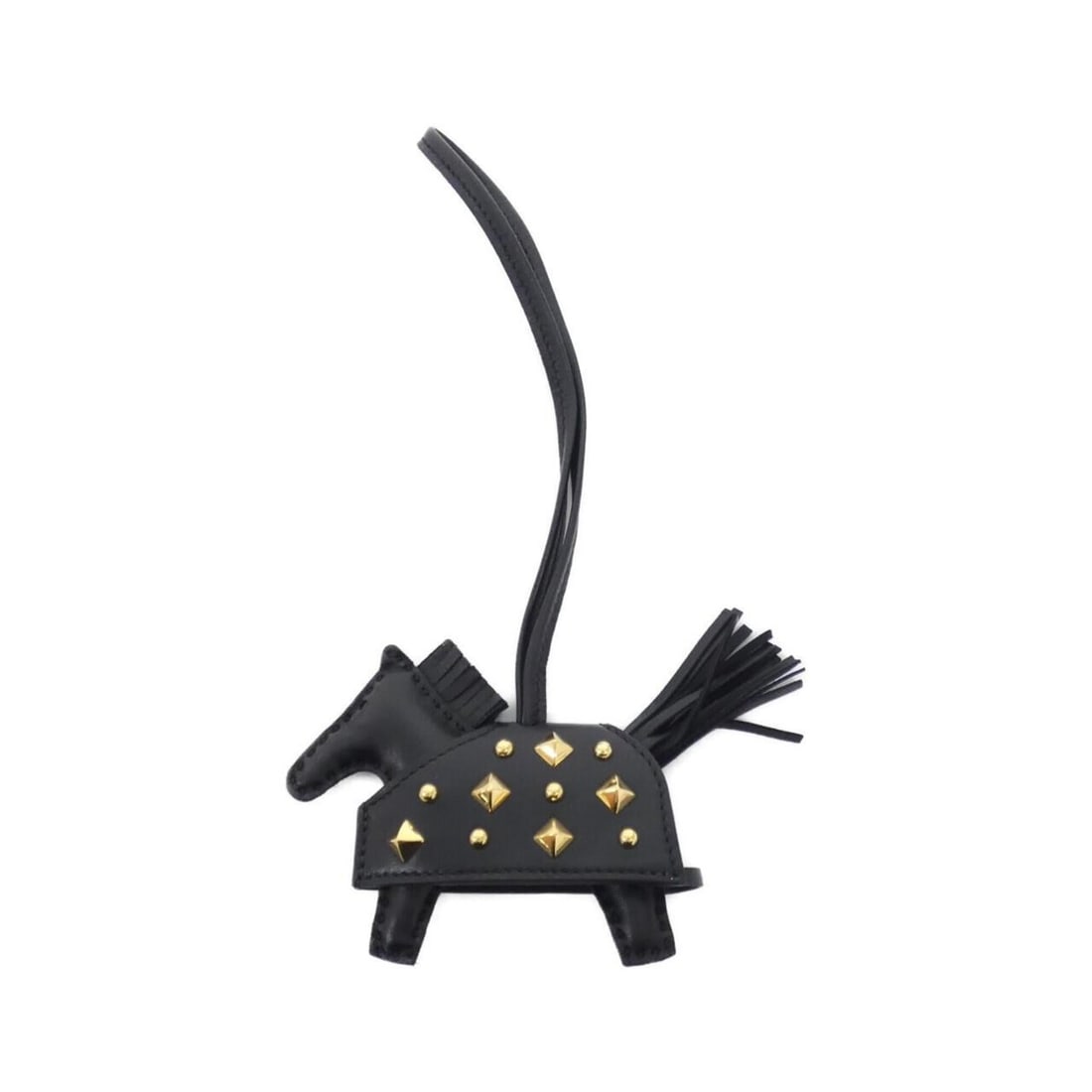 Hermes Rodeo Robeo Lock PM 086961CC Accessory Bag Charm: --- Catalog ---Category: SizeSize (HxWxD): 80.00mm x 90.00mm / 3.15'' x 3.54''Category: DesignType: Handbag charmColor: BlackGender: Women,MenMaterial: Agneau MiloCategory: GeneralMPN: 086961CCBrand: 