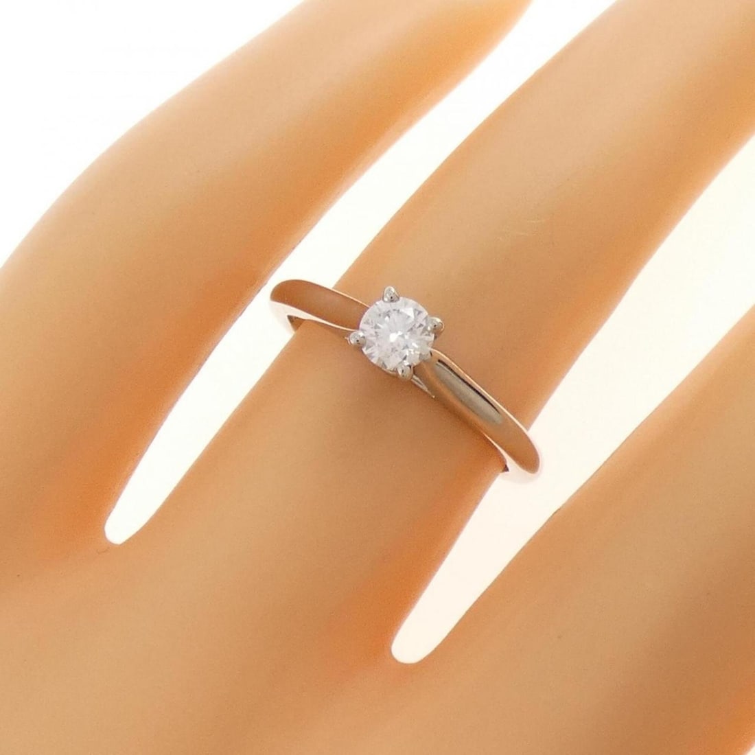 Cartier 1895 Ring, 0.23ct E IF 3EXT - 5