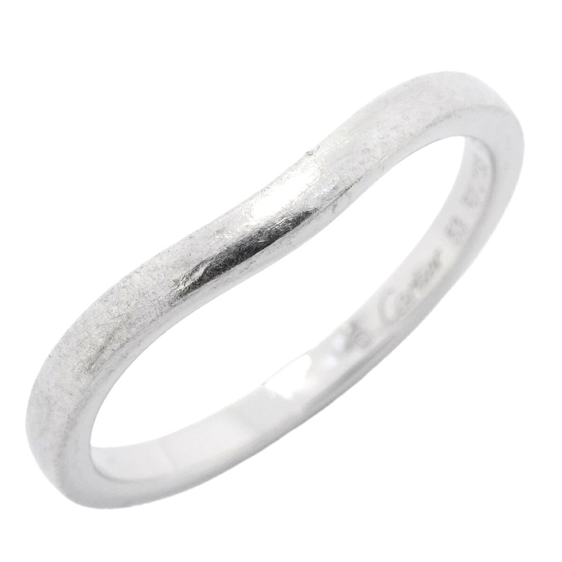 Cartier Ballerina Ring, Pt950 Platinum, Size 53, Ladies', P3483705: --- Catalog ---Category: SizeUS Size: 6.5Brand Size: 53Category: DesignType: Band ringGender: WomenMaterial: Platinum 950Category: GeneralBrand: Cartier--- Item List ---Section: ConditionRanking: Rank