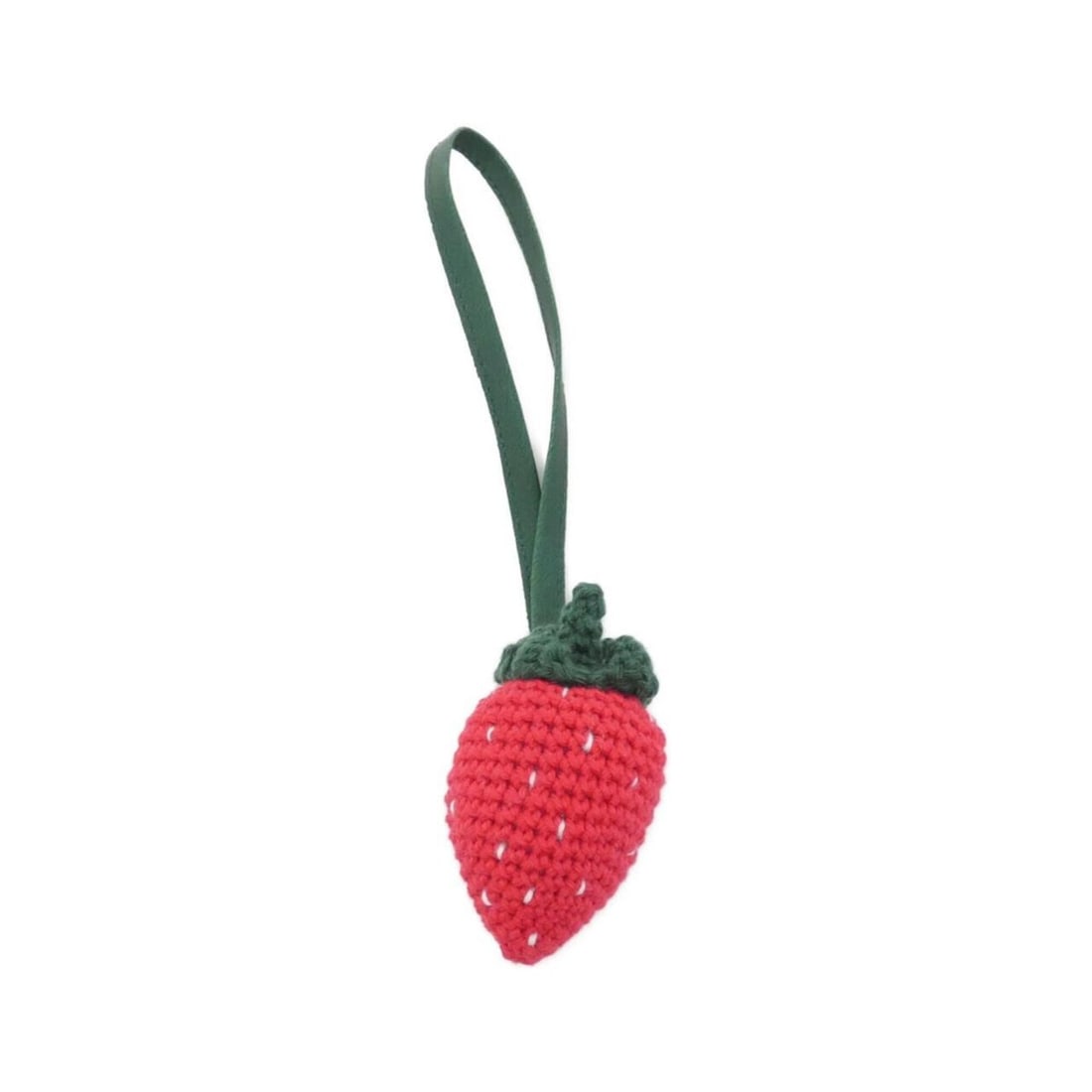 Christian Dior Kids Strawberry Charm 5WBM14CHAA Accessory Bag: --- Catalog ---Category: DesignType: Handbag charmColor: Green, Red colorGender: WomenMaterial: CottonCategory: GeneralMPN: 5WBM14CHAABrand: Christian Dior--- Item List ---Section: ConditionRanking: