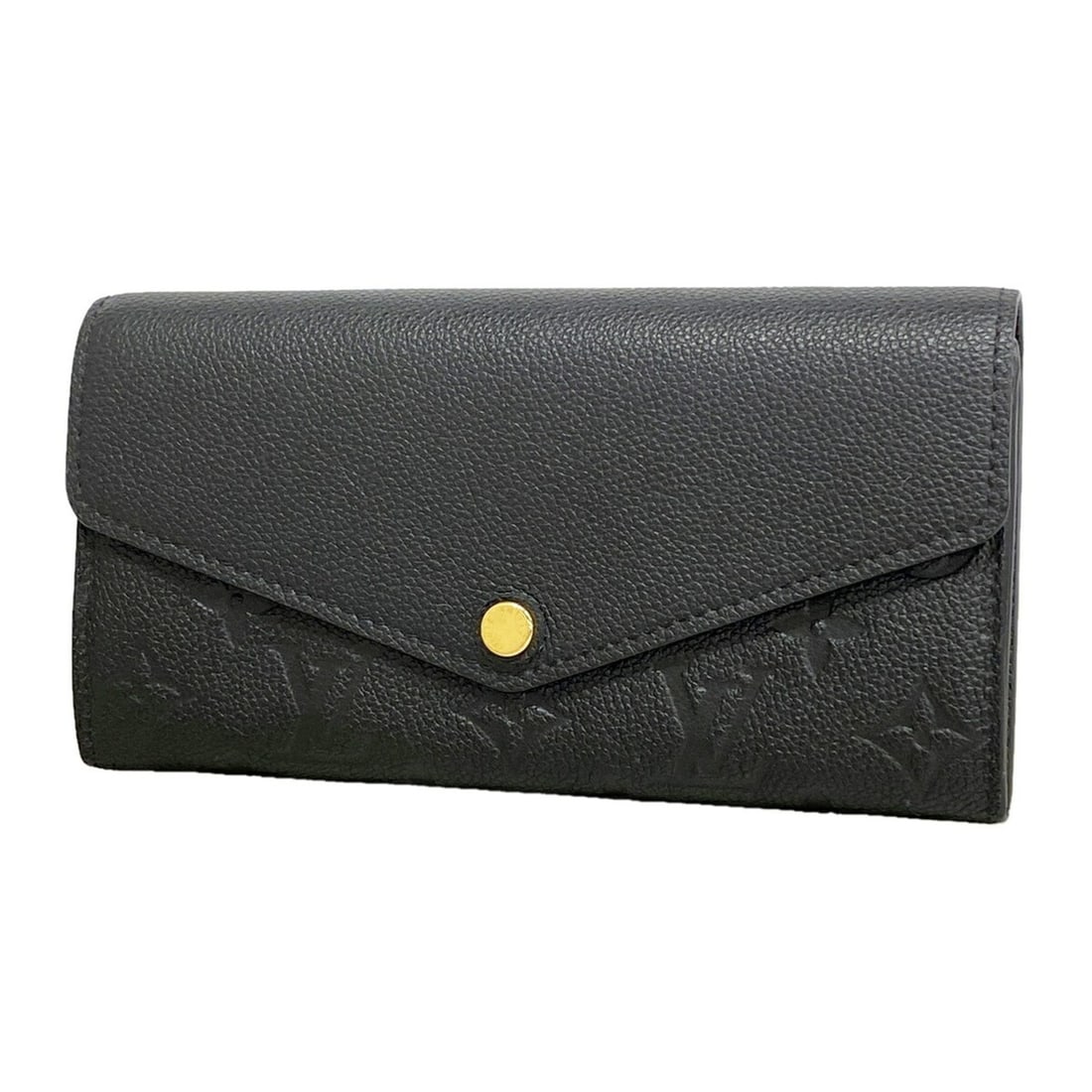Louis Vuitton Monogram Empreinte Portefeuille Sarah Long Wallet M82257 Noir (Women's): --- Catalog ---Category: SizeSize (HxWxD): 10.5cm x 19cm x 2.5cm / 4.13'' x 7.48'' x 0.98''Category: DesignType: Long wallet (bi-fold)Color: NoirGender: WomenCategory: GeneralMPN: M82257Brand: Louis V