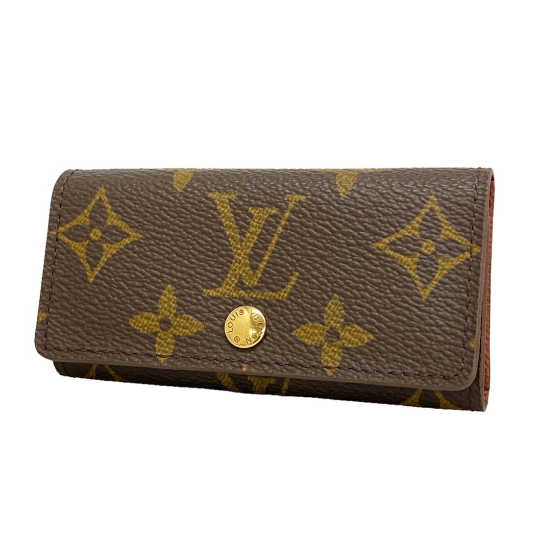 Louis Vuitton Accessory Key Case Monogram Multicles 4 M69517 Brown Men's Women's: --- Catalog ---Category: DesignType: KeycaseColor: BrownGender: Men,WomenCategory: GeneralMPN: M69517Brand: Louis VuittonCategory: Physical PropertiesSize (HxWxD): 5.5cm x 10.5cm x 1.5cm / 2.16'' x 4.